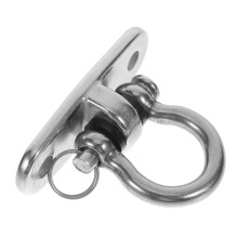 Heavy Duty Ceiling Swing Hanger Stainless Steel Hammock Hook for Indoor Outdoor Use Silver Finish