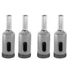 4X Diamant Partikel Beschichtete Bohrer Keramikfliese 16mm Dia Glas Loch Saege