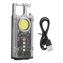 Keychain Flashlight 175 WideAngle Beam with 3 Light Modes BuiltIn Bottle Opener for Camping Hiking
