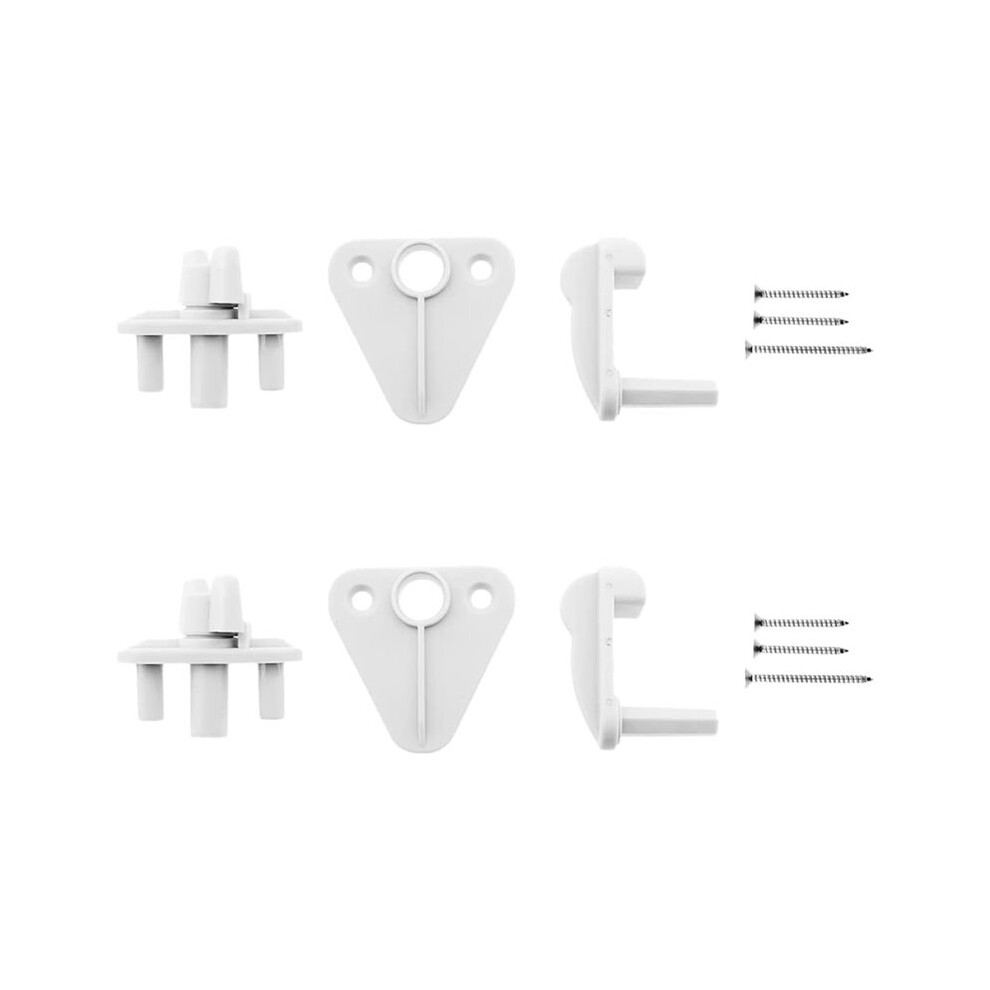 4Pcs Marine Pontoon Boat Replacement Door Latches,For Square Frames 1-1.25 Inch,For Left Or Right Hinge Gate 6031611158495