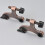 2Pcs Door Hinge Pin Stop Adjustable Heavy Duty Hinge Mounted Door Stop with Rubber Buffer A2 1