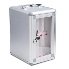 Cell Phone Locker Aluminum Alloy Wall Mounted Lockable Phone Storage Cabinet for Classroom and Office