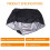 Capa de  de 46X40X45 Polegadas Capa para Console Central de  para Iate Capa ImpermeáVel à Prova de Poeira Anti-Uv Manter AcessóRios para 2