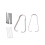 50Pcs Touch Stylus Tips Nibs with Metal Clip for   S6/S7/S7+/Note10/Note 5G/Note10+/Note20/Note20 Ultra 3