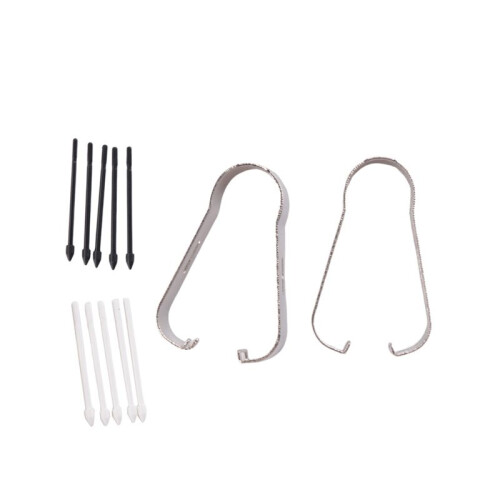 50Pcs Touch Stylus Tips Nibs with Metal Clip for   S6/S7/S7+/Note10/Note 5G/Note10+/Note20/Note20 Ultra 2
