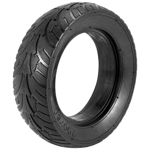 Pneu SóLido de Scooter EléTrico à Prova de ExplosãO PneumáTico PneumáTico de 8 Polegadas Pneu à Prova de Faca 200X60Mm