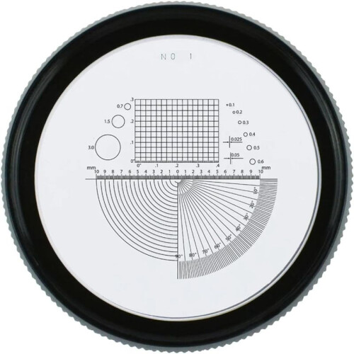10X Rechargeable Magnifier with Optical Glass Lens with Removable Multi-Function Scale with LED Light for Coinsand Stamp 2