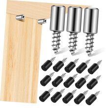 20pcs Shelf Support Pegs Self Tapping Shelf Pins for Cabinets Easy Screw Installation Secure Fit