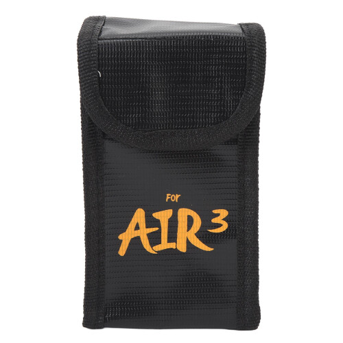 Air 3 1B Battery Safe Bag, Cloth, Black Fireproof 2