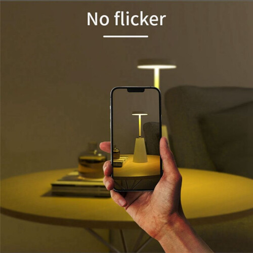 Table Lamp Bedside Lamp Wireless Rechargeable Ambient Light Touch Bar Light Ambient Table Lamps,Black 1