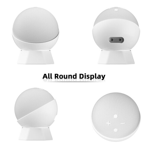 Support de Bureau Antidérapant en Silicone pour Amazon Echo Dot 5/4 2