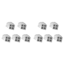 100pcs Floor Drain Sticker, Disposable Shower Drain Hair Catcher, Disposable Floor Drain Sticker,Disposable Drain Covers