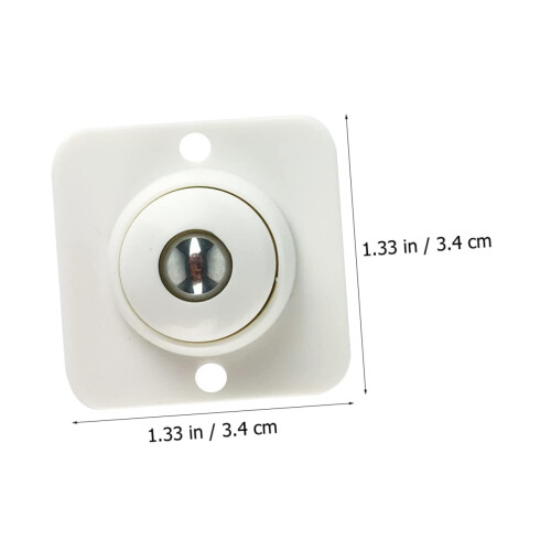 16pcs SelfAdhesive Caster Wheels Smooth Silent Rollers Easy Adhesive Installation for Storage Boxes and Trash Cans 1
