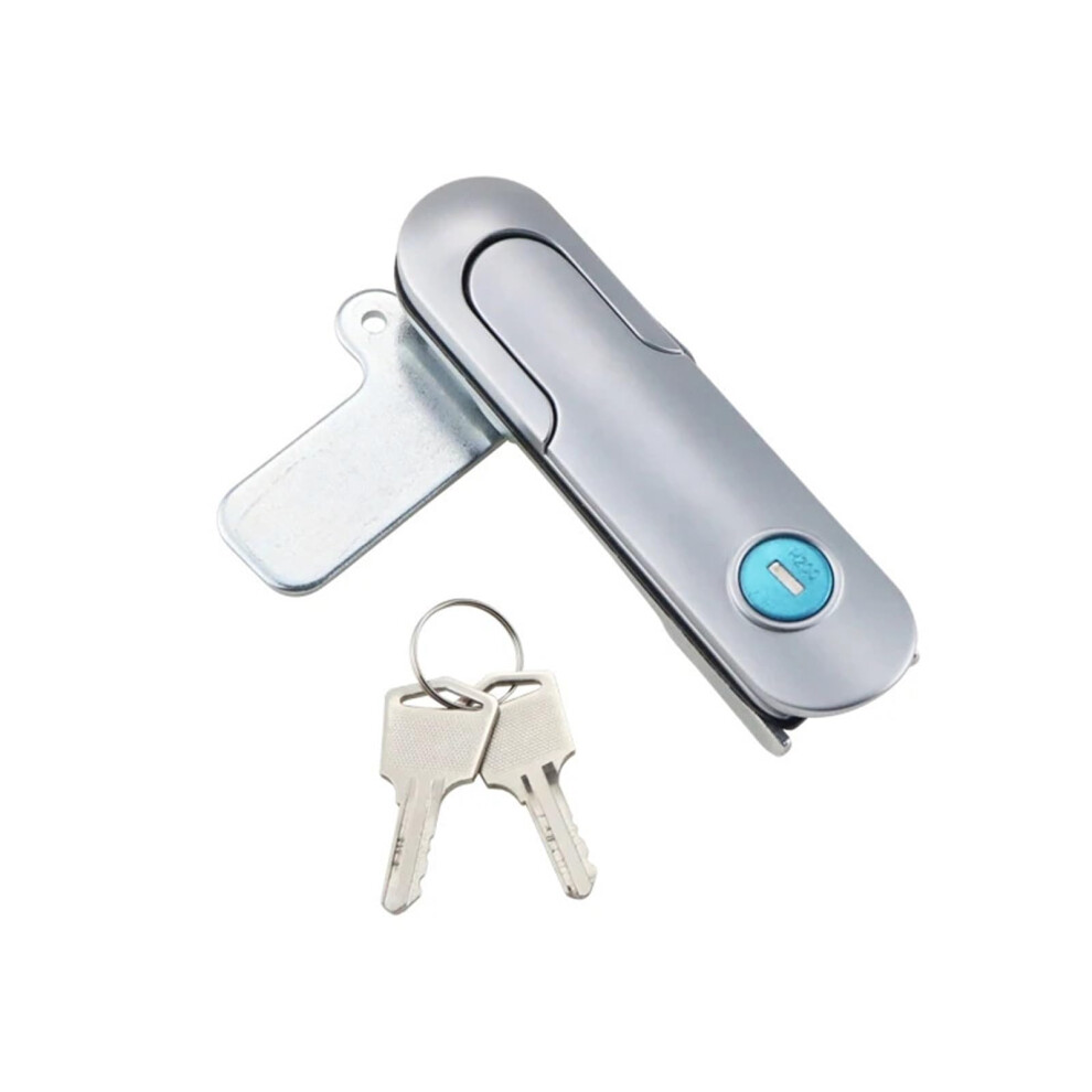 Cabinet Lock Small Zinc Alloy Flat Key Lock Durable Compact Design For Drawer Or Enclosure 9771547695882