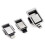 Black Plastic Panel Lock Latch XK1092, Secure and CorrosionResistant SinglePiece Replacement 2