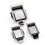 Black Plastic Panel Lock Latch XK1092, Secure and CorrosionResistant SinglePiece Replacement 3