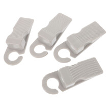 4pcs NonSlip Heavy Duty Door Stopper for Home Office, AntiSlam Protection, Fits All Floors