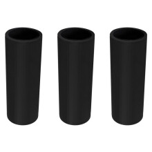 Plastic Portable Double Reload Beer Can Cooler Cover Sleeve Holder Suitable for Travel Camping Party Tailgates 3pc