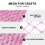 Mesh Ribbon Pink Craft Material For Decoration Projects 3