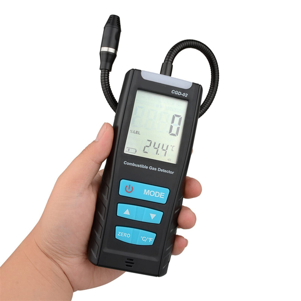 Gas Leak Detector With Lcd Display And Dual Alarm, Fast Startup Combustible Gas Analyzer For Methane Propane 9771547696032