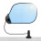 Cubicle Light Shade with Light Blocking Design, Adjustable Office Desk Privacy Screen, Foldable Blue 1