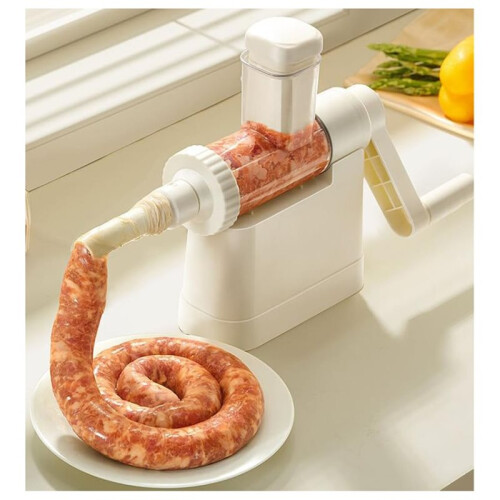 Stuffer with Meatball Maker, Large Capacity, Easy Clean for Home & Camping 2