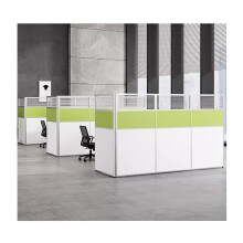 Office Privacy Screen with Noise Reduction Design, Foldable Freestanding Room Divider, Movable Partition Panel for Workspace