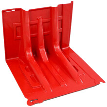 Reusable ABS Flood Barrier Gate for Garage Driveway, Rapid Setup Water Stopper, 2PCS