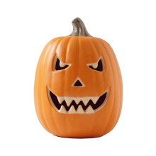Halloween-Kürbislaterne, Jack O'Lantern, Halloween-Schreibtischdekoration für Zuhause, Büro, Spukhaus-Dekoration