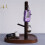 Solid Wood Round Multifunctional Entrance Ornaments, Key Storage Rack, Dressing Table Desktop Storage Rack, Key Rack 2