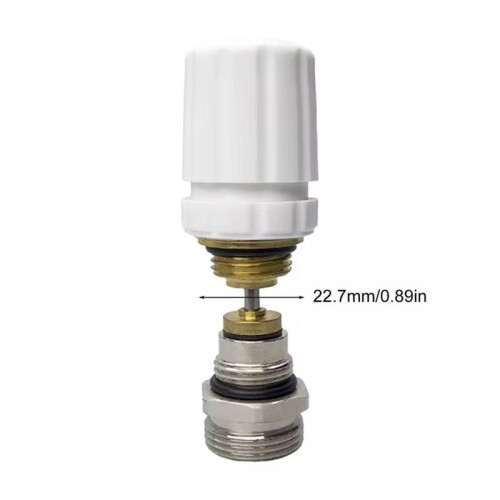 Return Pin Valve Core Automatic Spring Floor Heating Valve Core Brass Spool Body Water Distributor Replacement Tool 2