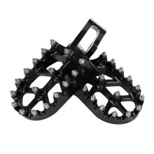 Footrest Foot Pegs Footpegs Rests Pedals for Sur-Ron Ultrabee Ultra Bee Off-Road Electric Dirt Bike Parts Black