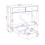 Seconique Stratford 2 Drawer Console Table - White 8