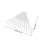 Plastic Leaf Rake for Efficient Lawn Cleaning with Wide Coverage and Ergonomic Grip 2