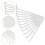 Plastic Leaf Rake for Efficient Lawn Cleaning with Wide Coverage and Ergonomic Grip 3