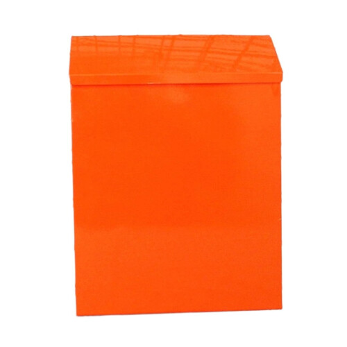 Wall Mount Mailbox with Lock, Weather‑Resistant Metal Locking Mailbox for Home, Decorative Design