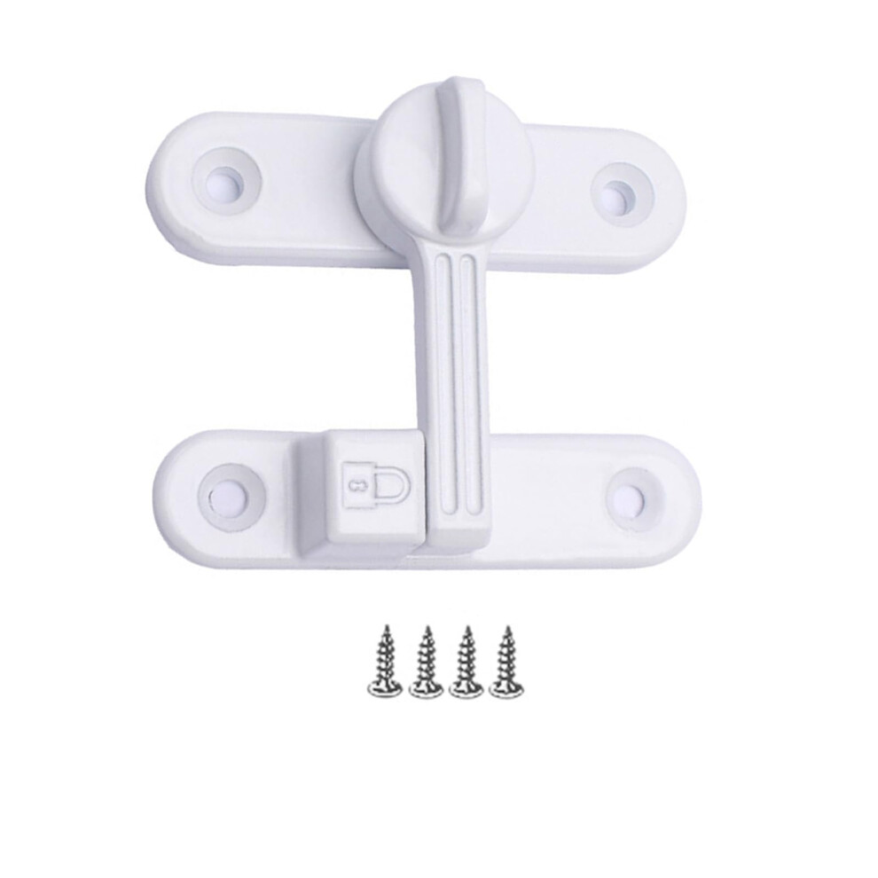 Zinc Alloy Barn Door Lock 90/180 Degree Sliding Door Latch With Antitheft Bolt And RustâResistant Build 9771547696766