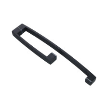Stainless Steel Shower Glass Door Handle, Rustproof Adjustable Hole Centers, Easy Install, 225mm+425mm