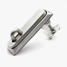 Electric Cabinet Door Lock Stainless Steel Push Button Spring Lock Flush Mount CorrosionResistant Design 1Pcs