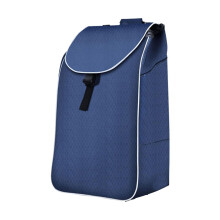 Shopping Trolley Replacement Bag Deep Blue, Waterproof Oxford Foldable Cart Spare Bag for Groceries