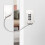 4 Digit Refrigerator Lock White 2 Pack, Childproof Fridge Combination Lock with Keyless Security, Adhesive or Screw Mount 1