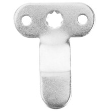 Metal Door Strike Reinforcement Plate Durable Iron Easy Install for Electrical Box