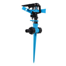 Automatic Rotating Garden Sprinkler with Adjustable Spray Modes and 2 in 1 Misting for Lawn and Greenhouse