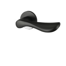 Interior Door Handle Lock with Noise Reduction Latch, Durable Copper Build for Bedroom Bathroom