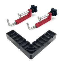 Woodworking Right Angle Clip Photo Frame Punching Fixing Jig Set 90 Quick Positioning Woodworking Installation Tools A
