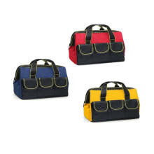 3-Pack Gereedschapstas met Brede Opening, 13 Inch Waterdichte Organizer voor Elektrisch Gereedschap, Stevige Boortas, Gereedschapstas voor