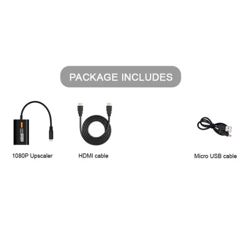 For  SS Saturn -Compatible Converter Saturn 16:9/4:3 S-Video Input 1080P Adapter 1