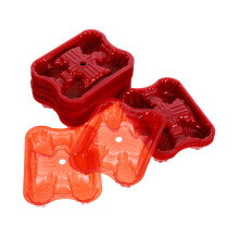 80pcs Plastic Melon Support Tray with AntiRot Airflow Design for Watermelon and Cantaloupe Growing
