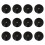 12 Pack Non Woven Tree Mulch Rings Weed Control Mats Reusable Garden Root Protector 25cm Diameter 1
