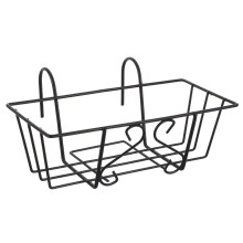 Hanging Plant Bracket Iron Flower Pot Holder Rack for Balcony Garden Wall Indoor Outdoor Decor